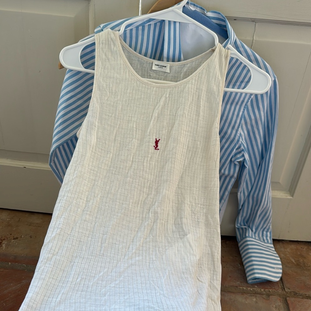 Size small saint laurent tank